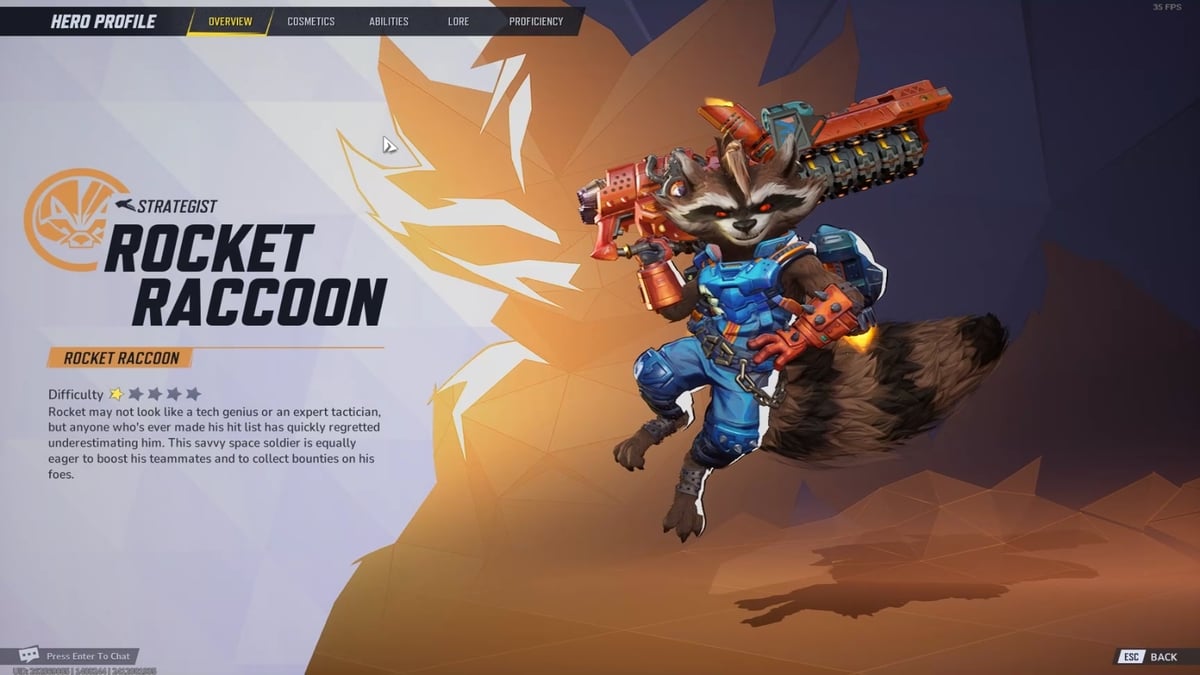 1733771639 889 Marvel Rivals 7 meilleurs strateges et comment les jouer Présentation de Rocket Raccon dans Marvel Rivals