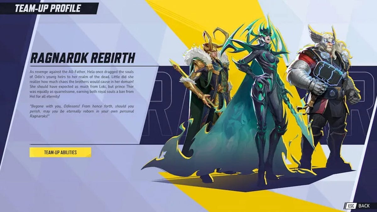 1733858689 476 Marvel Rivals Loki Hero Guide Meilleure facon de jouer Loki, Hela et Thor font équipe dans Marvel Rivals