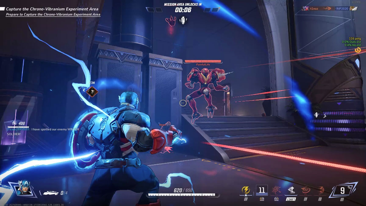 1733992130 910 Marvel Rivals 8 meilleurs heros de Vanguard et comment Captain America utilise Thorforce pour des dégâts supplémentaires