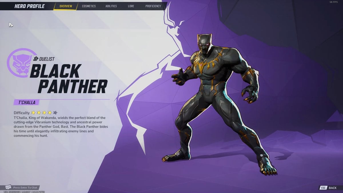 1734944783 100 Marvel Rivals Heroes Tier List tous les personnages classes Classement de Black Panther dans Marvel Rivals