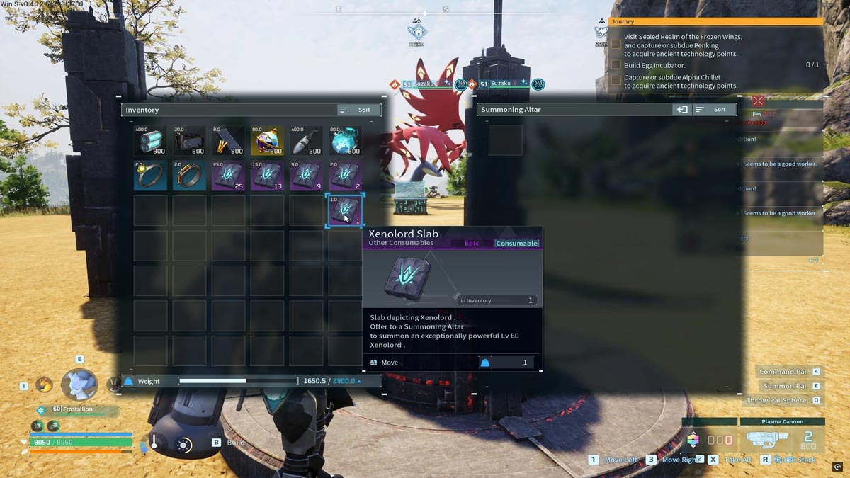 1735544935 662 Comment invoquer et vaincre le boss de raid Xenolord dans Dalle Xenolord à Palworld