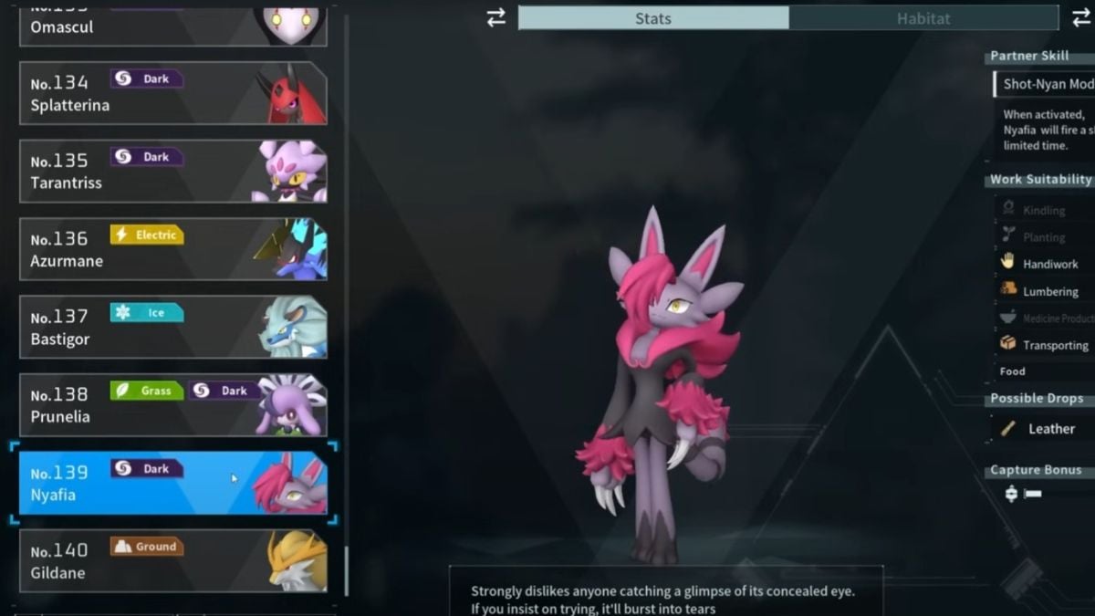 1735578418 164 Palworld Liste de tous les amis de Feybreak et Nyafia