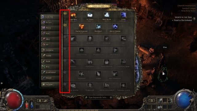 Comment ameliorer les competences et les gemmes de soutien dans Comment ameliorer les competences et les gemmes de soutien dans