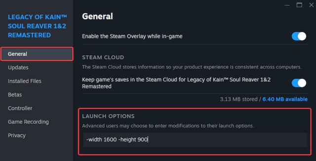 Comment changer la resolution dans Legacy of Kain Soul Reaver Comment changer la resolution dans Legacy of Kain Soul Reaver