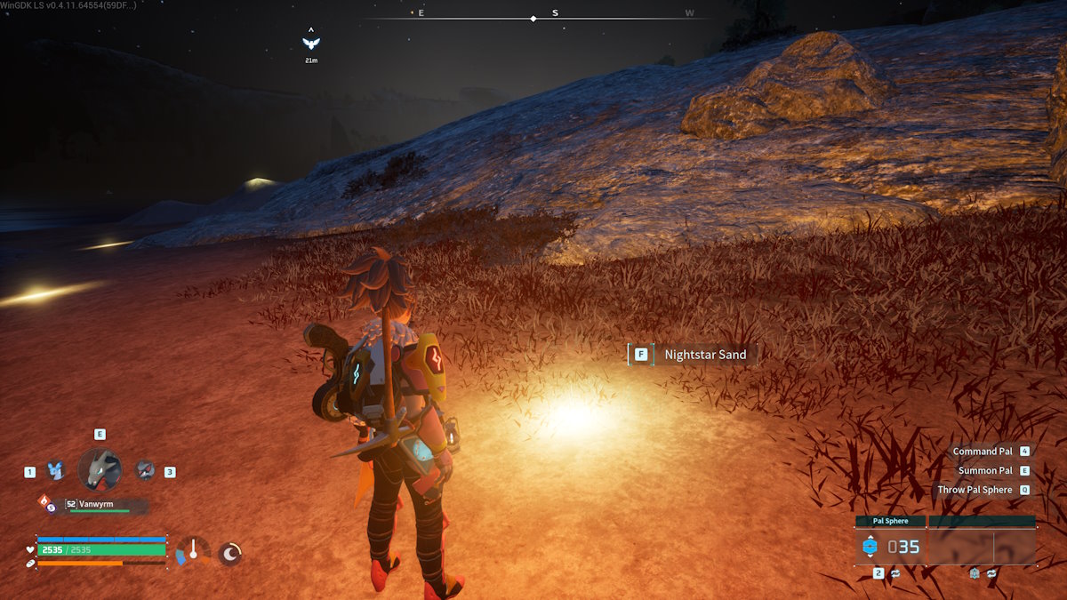 Comment obtenir du sable Nightstar dans Palworld Palworld Nightstar Sable
