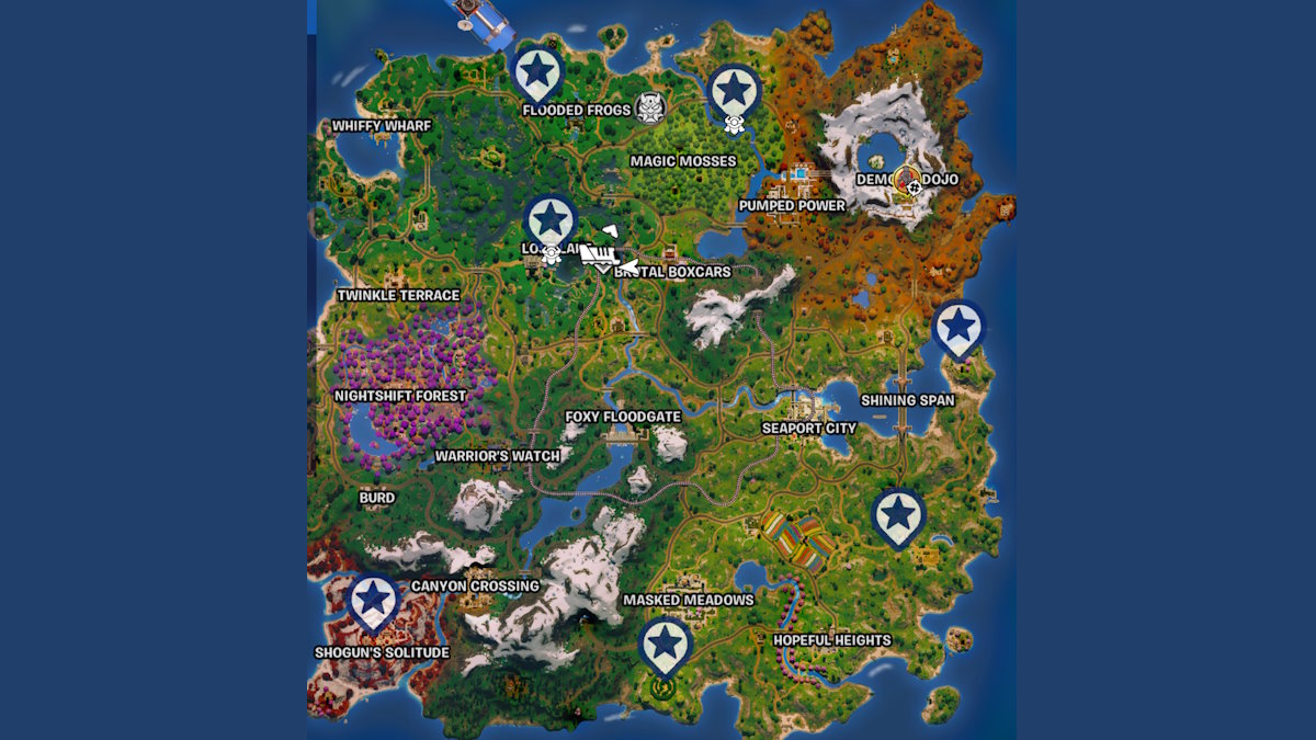 Comment trouver et endommager les demons dans Fortnite Chapitre 6 Démons Fortnite