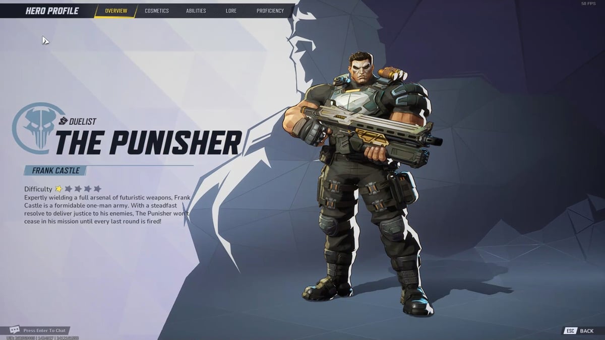 Marvel Rivals Heroes Tier List tous les personnages classes Le Punisher meilleur duelliste dans Marvel Rivals