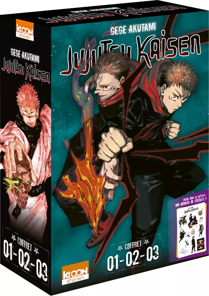 jujutsu kaisen coffret 5 vol 1 a 31002621 Jujutsu Kaisen
