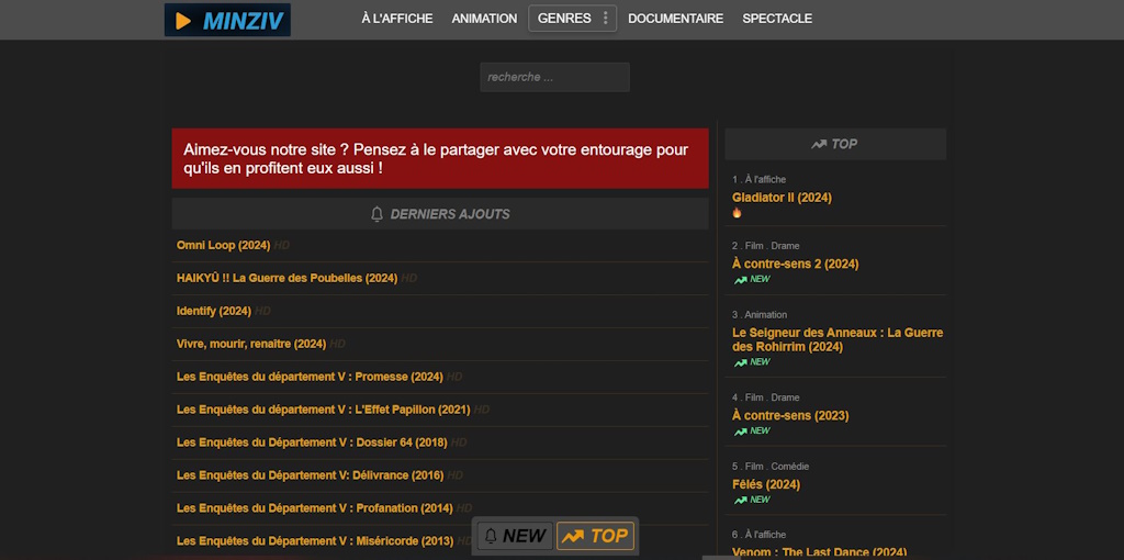 minziv page accueil minziv page accueil