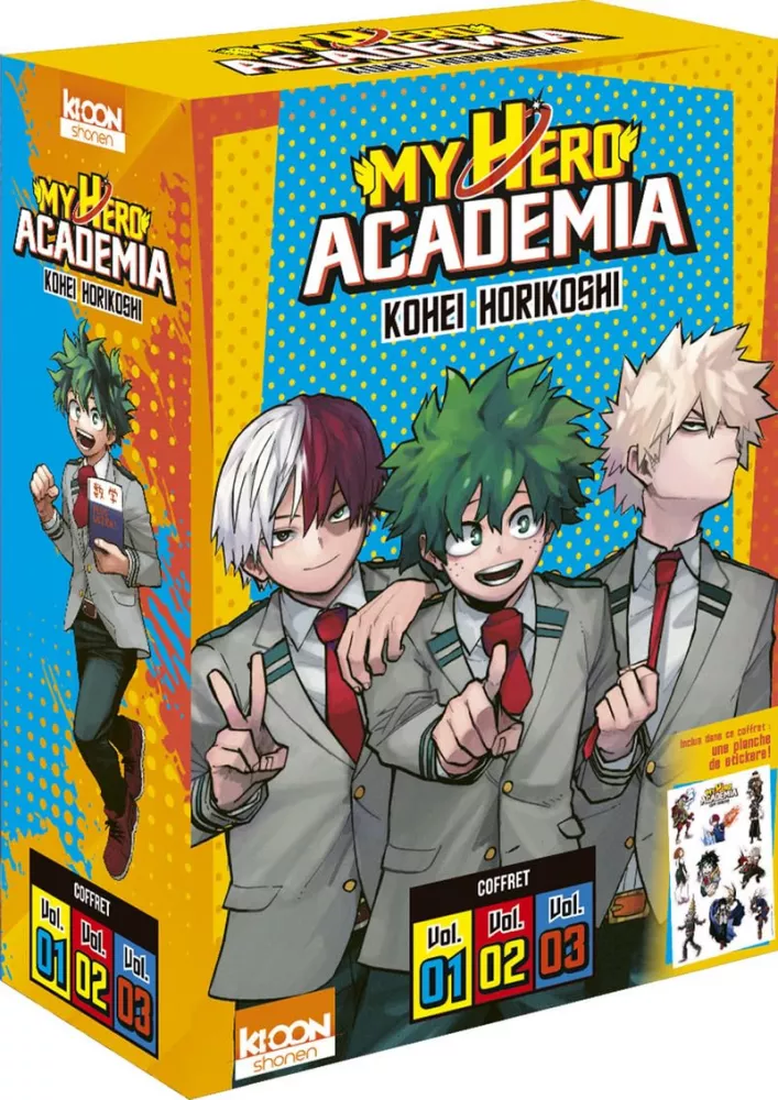 my hero academia coffret 8 vol 1 a 31002622 My Hero Academia