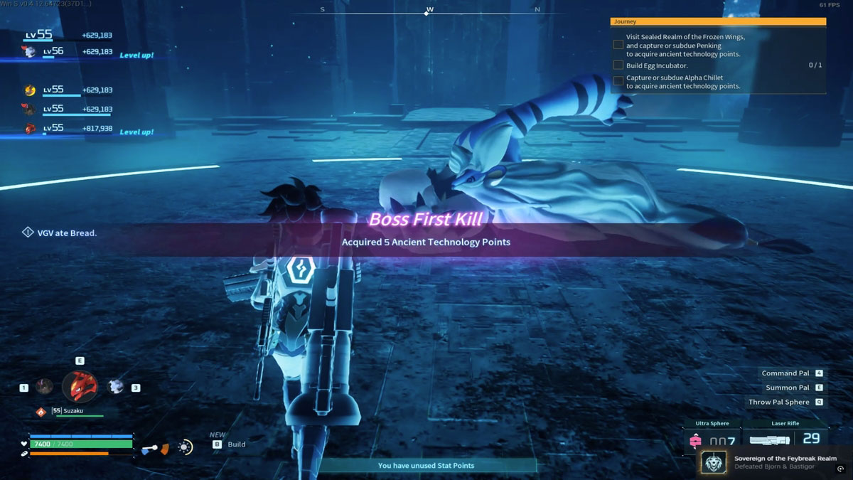 1735920412 250 Comment trouver et vaincre Bjorn et le patron de la Bjorn et Bastigor battus à Palworld