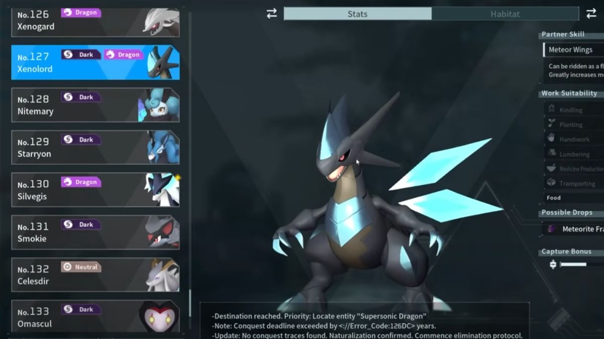 1736241881 434 Palworld 12 montures volantes les plus rapides a avoir Xénolore