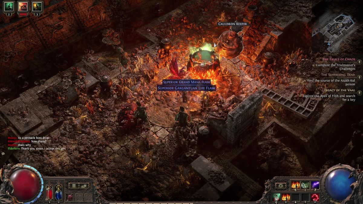 1736877179 900 Path of Exile 2 Que faire des champignons dans Récompenses de la quête du gardien du chaudron