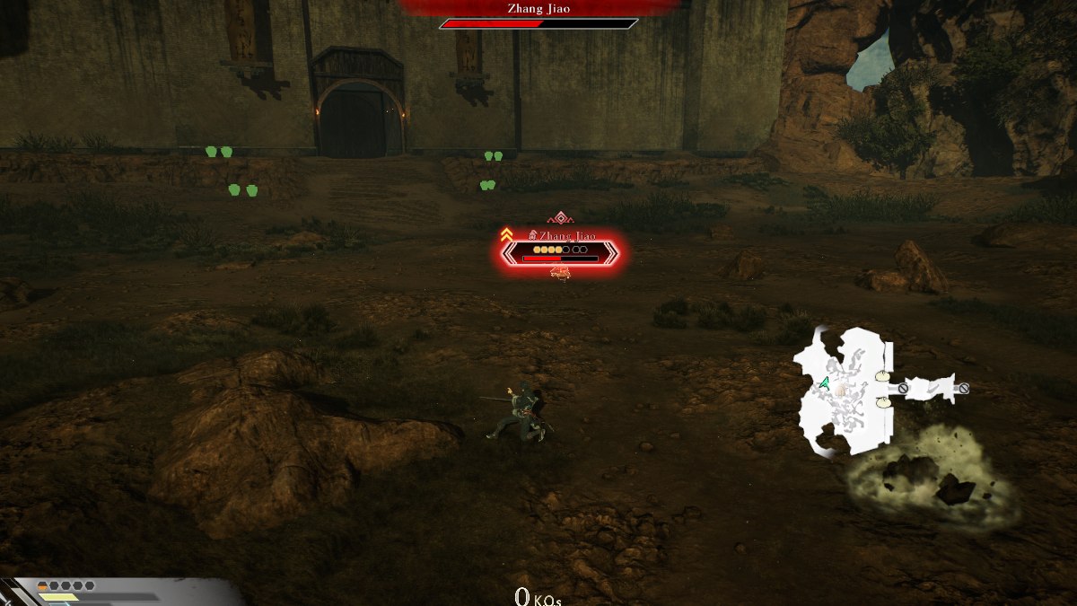 1736956999 705 Comment vaincre Zhang Jiao dans Dynasty Warriors Origins Dynasty Warriors Origins Zhang Jiao arène soins chignon emplacements