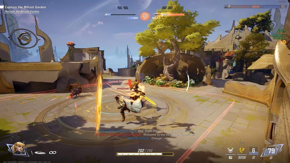 1737031275 930 Marvel Rivals Comment jouer a Magik – Meilleurs combos et Magik émergeant du portail