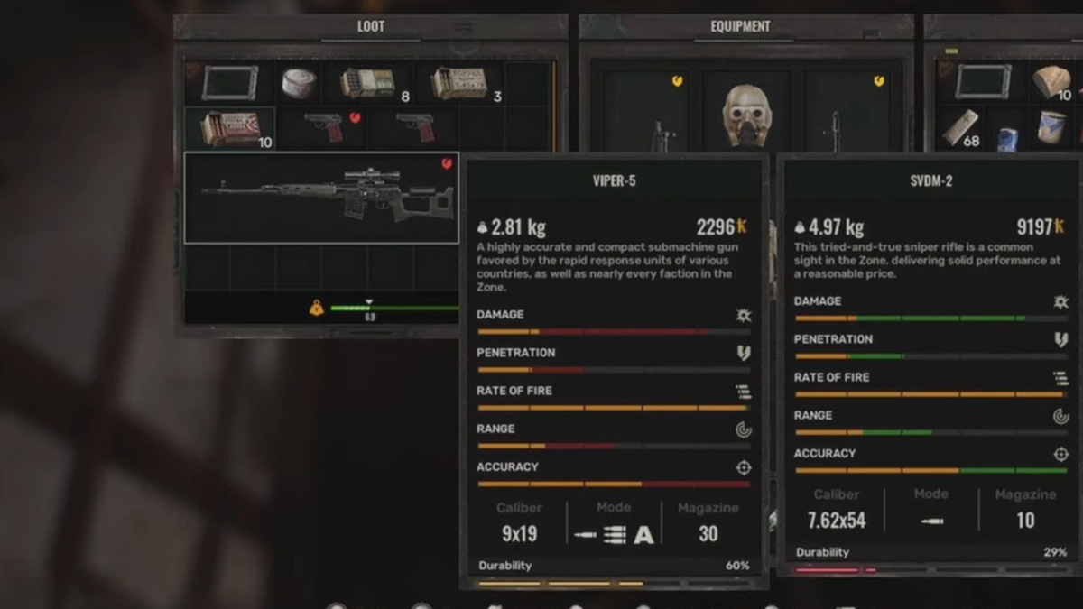 1738166272 30 Stalker 2 Weapon Tier List les meilleures armes classees Emplacement du fusil de sniper SVDM-2 dans Stalker 2
