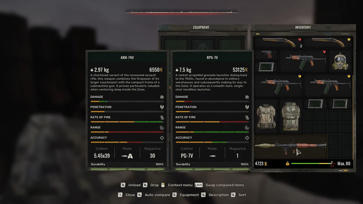 1738166286 61 Stalker 2 Weapon Tier List les meilleures armes classees Arme RPG-7U dans Stalker 2