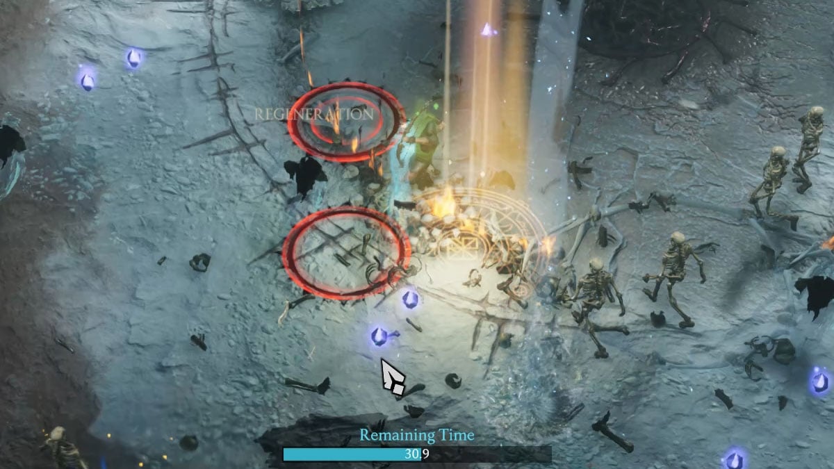 1738330393 811 Meilleures constructions pour toutes les classes dans Jotunnslayer Hordes of un joueur se soignant grâce à la Bénédiction Seidr dans Jotunnslayer Hordes of Hel