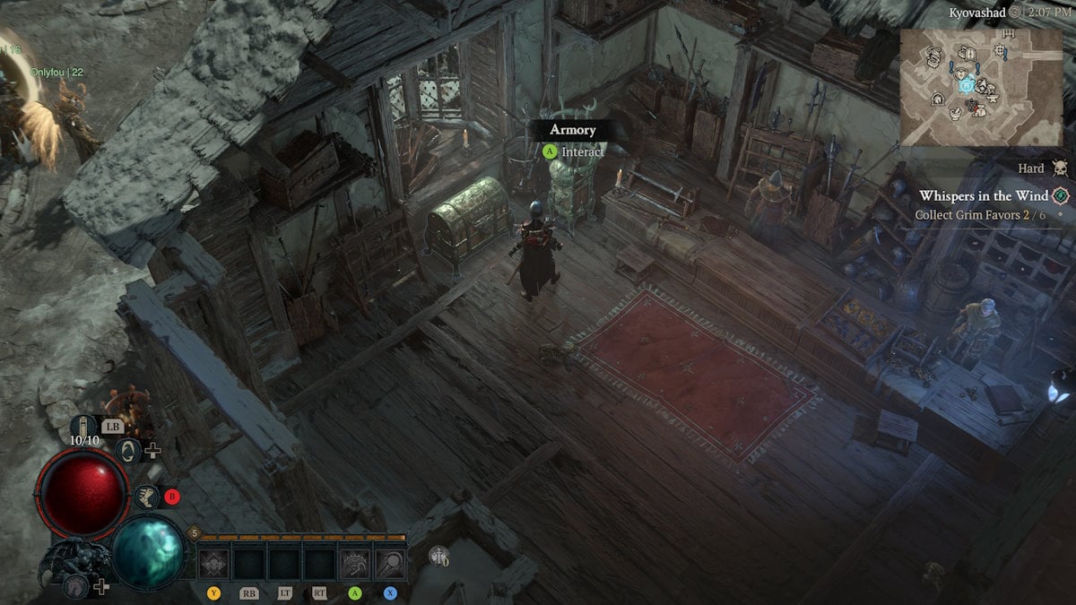 Comment economiser lequipement dans Diablo 4 Chargements de l’armurerie de Diablo 4