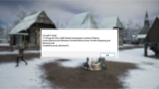 Comment resoudre le probleme de plantage de Manor Lords au Comment resoudre le probleme de plantage de Manor Lords au