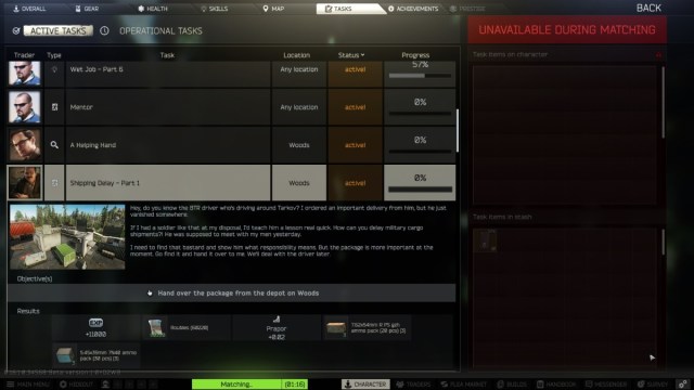 Comment terminer le retard dexpedition Partie 1 dans Escape from Comment terminer le retard dexpedition Partie 1 dans Escape from