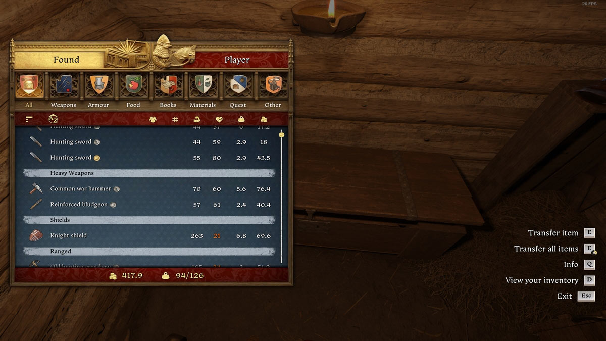 1738818672 740 Ou se trouve le coffre de stockage dobjets dans Kingdom Un joueur accédant à un coffre de rangement dans Kingdom Come Deliverance 2