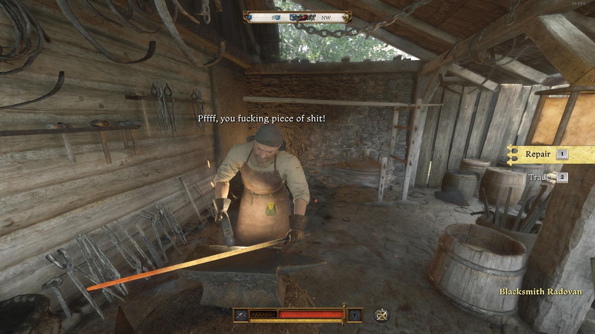 1739177159 179 Kingdom Come Deliverance 2 La meilleure facon de gagner Vente d’armes et d’armures à Radovan