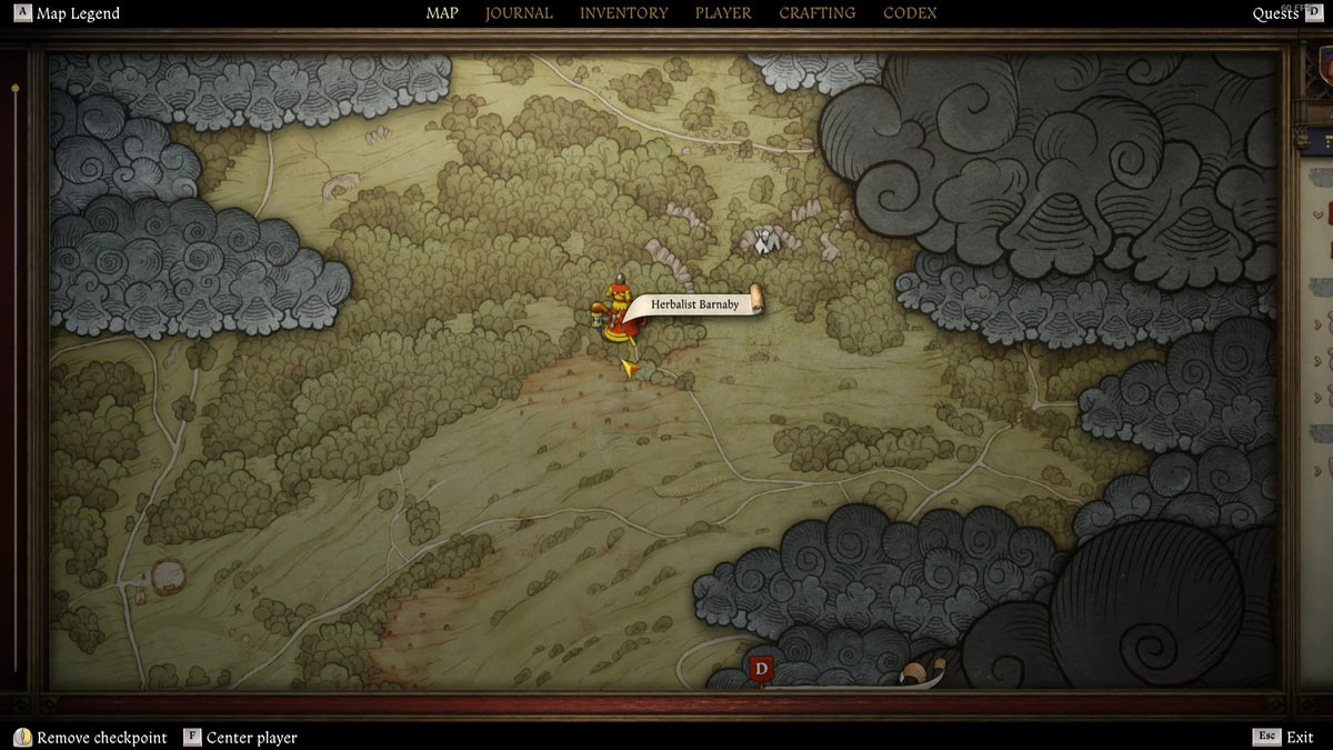 1739644631 647 Comment obtenir Belladonna dans Kingdom Come Deliverance 2 Emplacement de l’herboriste Barnaby dans Kingdom Come Deliverance 2