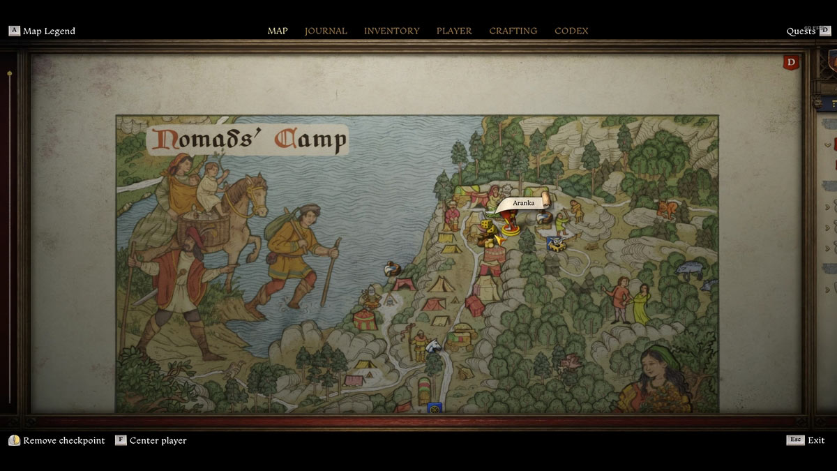 1739644631 727 Comment obtenir Belladonna dans Kingdom Come Deliverance 2 Emplacement d’Aranka dans le camp nomade dans Kingdom Come Deliverance 2