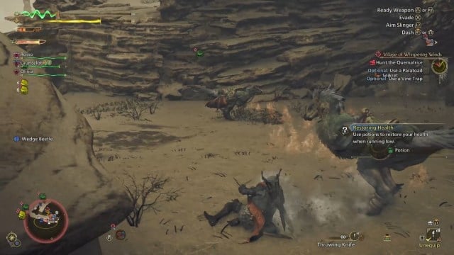 Comment guerir la combustion dans Monster Hunter Wilds Comment guerir la combustion dans Monster Hunter Wilds