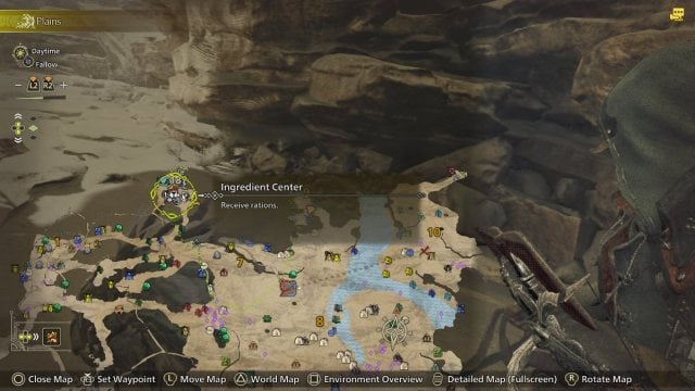 Comment ouvrir la carte dans Monster Hunter Wilds Comment ouvrir la carte dans Monster Hunter Wilds