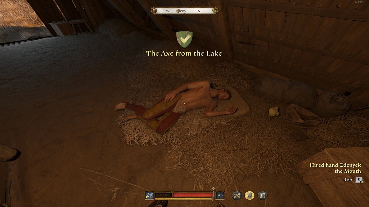 Comment trouver la hache du lac dans Kingdom Come Deliverance Début de la tâche La hache du lac