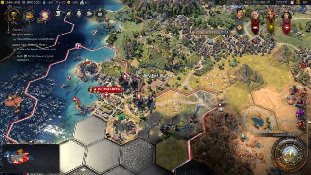 Que fait Fortify dans Civilization 7