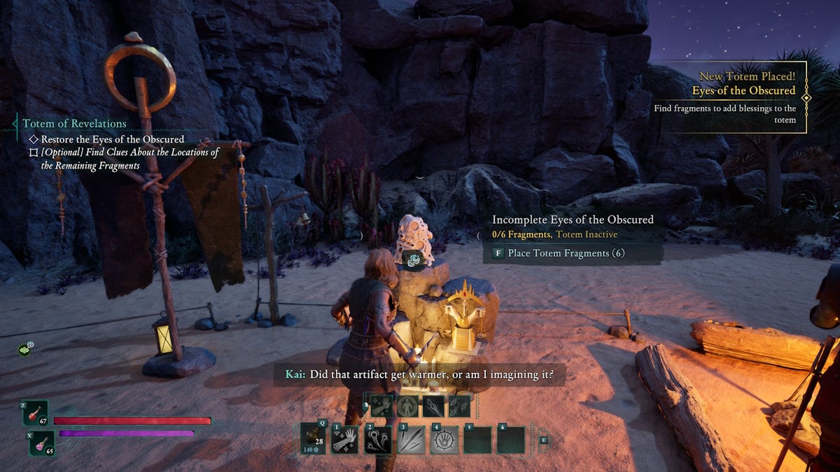 Tous les Totem Des Revelations Pieces Emplacements A Avowed Totem avoué des révélations