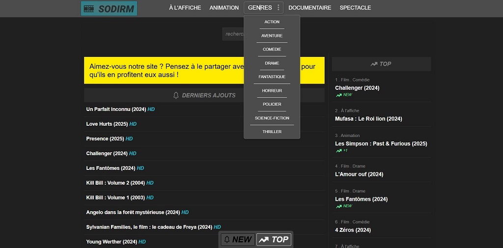 genres sodirm genres sodirm