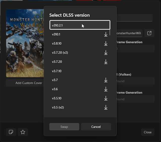 1740835208 282 Comment mettre a jour Monster Hunter Wilds vers DLSS 4 1740835208 282 Comment mettre a jour Monster Hunter Wilds vers DLSS 4