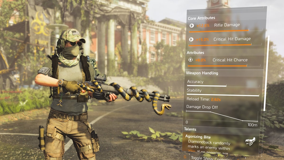 1743153134 715 Comment obtenir le fusil exotique Diamondback dans The Division 2 Le fusil Diamondback de la Division 2