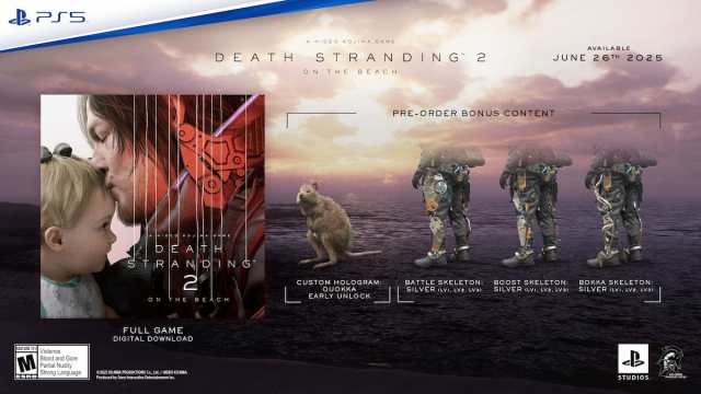 Bonus de precommande de Death Stranding 2 editions et comment Bonus de precommande de Death Stranding 2 editions et comment