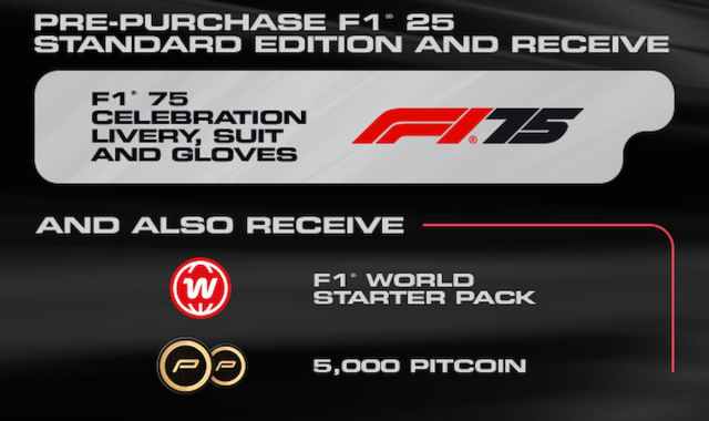 Configuration requise pour F1 25 bonus de precommande et edition Configuration requise pour F1 25 bonus de precommande et edition