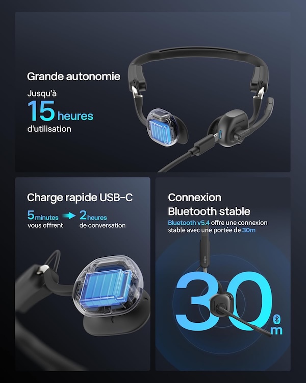 shokz openmeet uc batterie shokz openmeet uc batterie