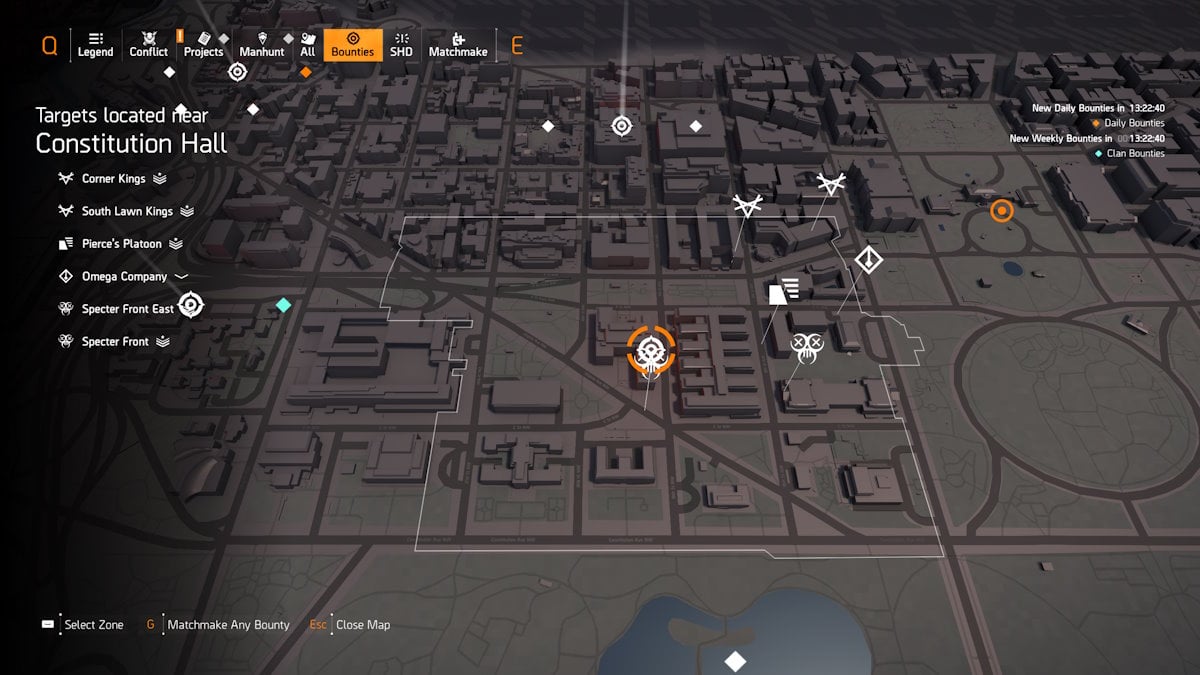 1745323814 326 Agent Kelso Scout 9 Chasse a lhomme Solutions Division 2 Salle de la Constitution