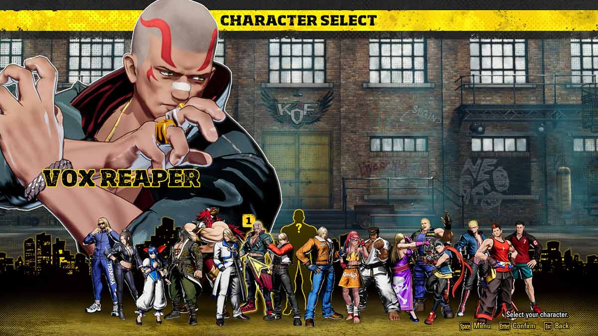 1745396501 265 Fatal Fury La Cite des Loups – Tier List Vox Reaper dans Fatal Fury : La Cité des Loups