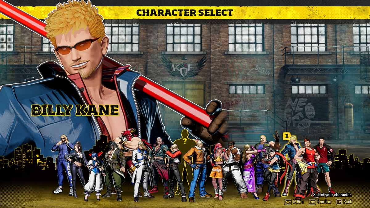 1745396501 915 Fatal Fury La Cite des Loups – Tier List Billy Kane dans Fatal Fury : La Cité des Loups