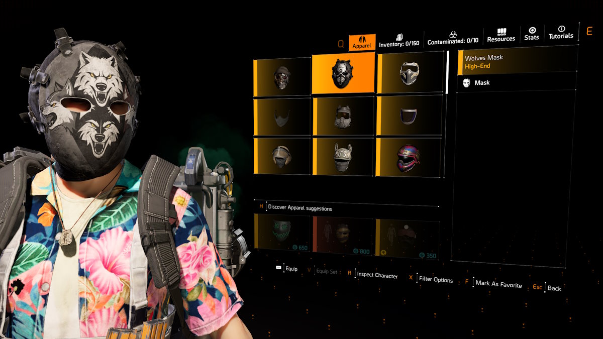 1746669319 89 Comment obtenir le masque des loups dans The Division 2 Le masque de l’agent Kelso Wolves de la Division 2