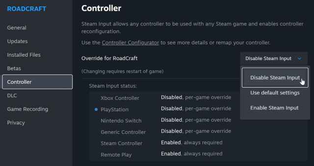 1747671255 405 Commandes completes Roadcraft pour PC et manette 1747671255 405 Commandes completes Roadcraft pour PC et manette