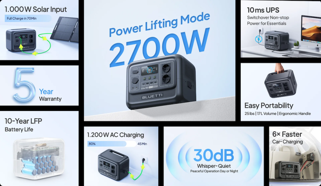 BLUETTI Elite 100 V2 02 BLUETTI Elite 100 V2 02
