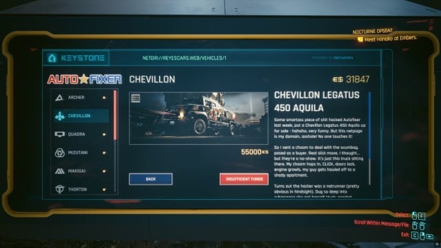 Comment debloquer les nouveaux vehicules dans Cyberpunk 2077 Patch 23 Comment debloquer les nouveaux vehicules dans Cyberpunk 2077 Patch 23