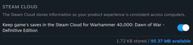 Dawn of War – Definitive Edition Enregistrer lemplacement du fichier Dawn of War – Definitive Edition Enregistrer lemplacement du fichier