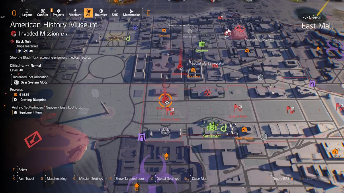 The Division 2 Y7S1 Scout 12 High Value Target Manhunt Riddle Division 2 envahie
