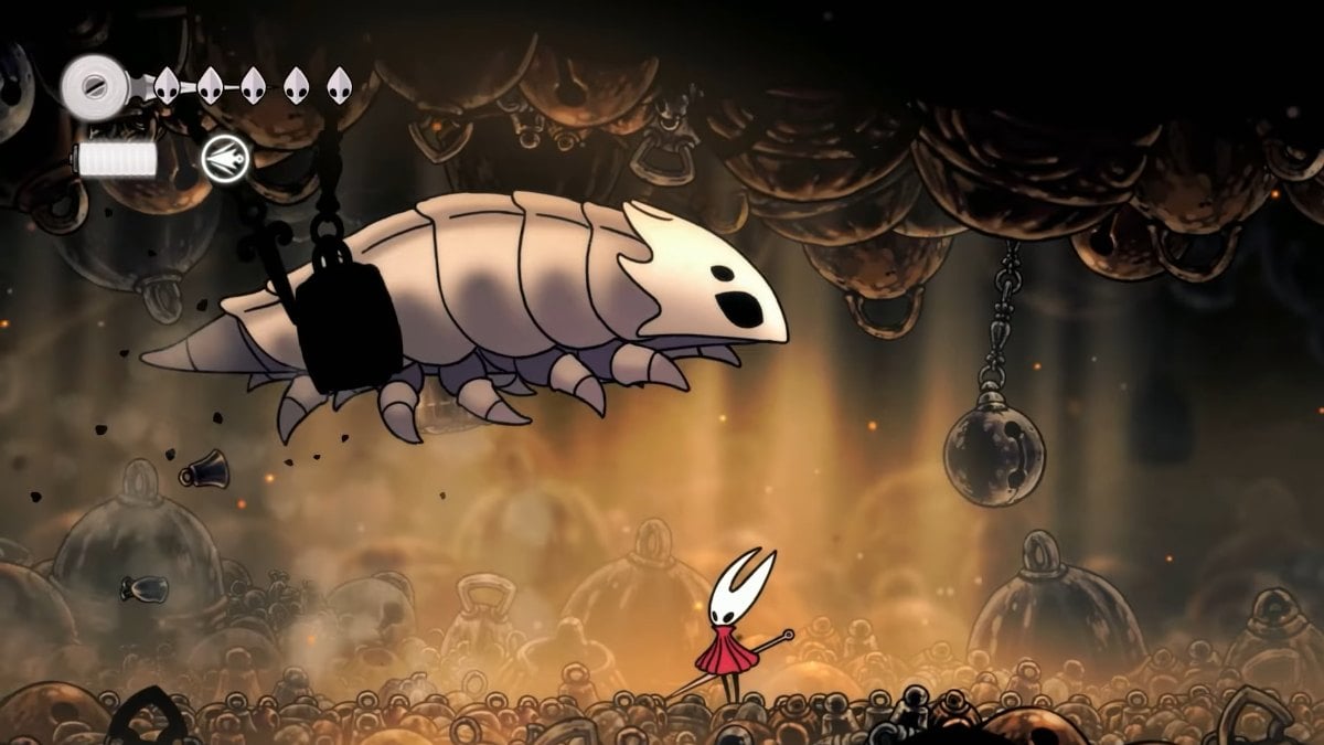 1757036150 989 Comment vaincre la bete cloche dans Hollow Knight Silksong Hollow Knight Silksong Bell Beast Boss jump attack